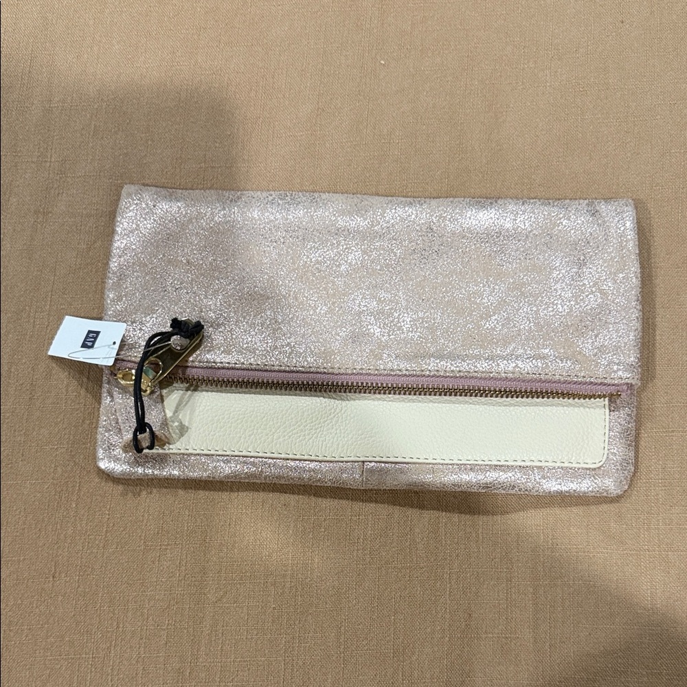 GAP Sparkling Beige Clutch